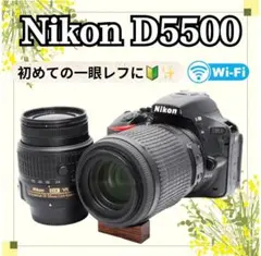 ショット数505回！極上美品】Nikon D5500 レンズキット 元箱付 - メルカリ
