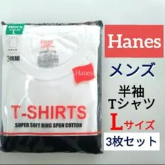 ◆Hanes◆ メンズ 半袖 Tシャツ Lサイズ 3枚セット