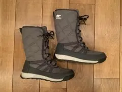 SOREL ソレル スノーブーツ 24.5cm グレー ウィットニー2 防寒