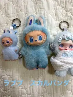 スカルパンダ、ラブブ4体セット SKULLPANDA スカルパンダ ラブブ LABUBU 正規品 4体セット - メルカリ