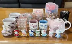 ハローキティ 陶器フィギュア 小物入れ 特大ぬいぐるみ などいろいろまとめ売り