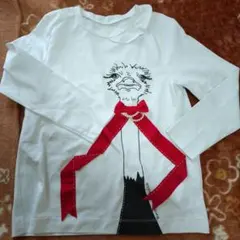 オーストリッチデザイン 長袖カットソー Lサイズ