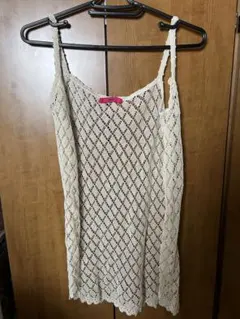 アイボリーレースキャミソール 38 OZOC