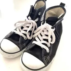 CONVERSE ALL STAR 黒 ハイカット スニーカー 18センチ