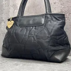 MOSCHINOハート キルティング モスキーノトートバッグ ハンドバッグ