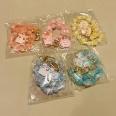 ◆新品未使用•未開封◆シープラ限定♡とっとこハム太郎ビーズストラップコンプリート