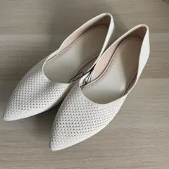 GU ウォッシャブルニットフラットシューズ　23.5cm