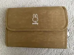 miffy 母子手帳ケース　マルチケース　ブラウン