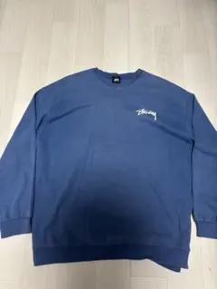 Stussy クルーネック スウェット ブルーのサムネイル