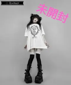 ❤︎ DimMoire Bloody Altar ロンT/Black×White - メルカリ
