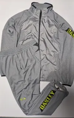オークリー Oakley ジャージ上下セット グレー ジャージセットアップ XLのサムネイル