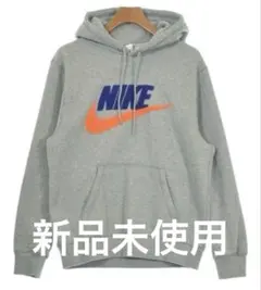 Nike ナイキ　グレー パーカー　ボアロゴ　M 新品未使用