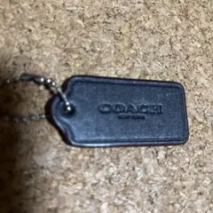COACH レザー キーホルダー ブラック　コーチ