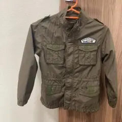 ダブルビーの薄手ミリタリー風ジャンパー