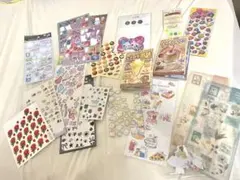 かわいいデザインのシールセット