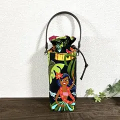 フラガール(~✿˘˘)~・フリルᎷ (切替有)　ペットボトルカバー　水筒カバー