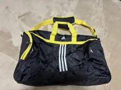 adidas ボストンバッグ 黒/黄色