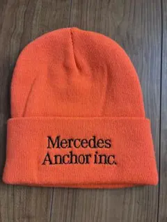 Mercedes Anchor inc. ニット帽 ビーニー オレンジのサムネイル