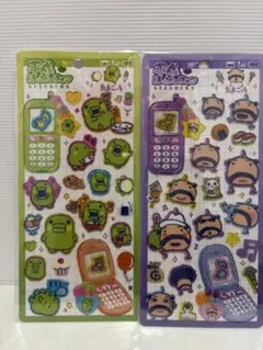 【正規品】たまごっち 平成はっぴーフォン　2枚セット　くちぱっち　おやじっち