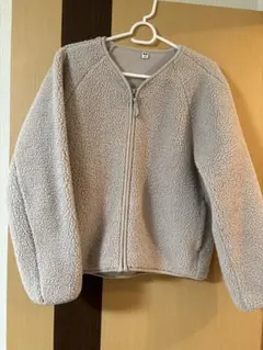 ユニクロ　ボアフリースジャケット