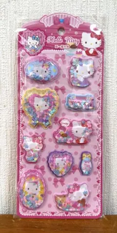 【新品】最安値！　サンリオ　ウォーターシール　キティ　　ボンボンドロップシール