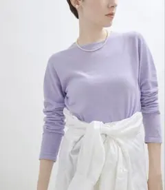【SALON adam et rope'】ロングスリーブプルオーバー