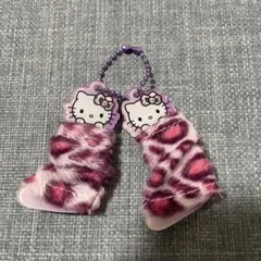 Hello Kitty 平成レトロギャルソックス miniキーホルダー