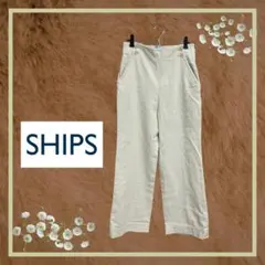 SHIPS パンツ アイボリー L 春秋 コーデュロイ シップスのサムネイル