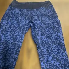 ユニクロ　スパッツ　紺色