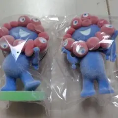 大阪万博 ミャクミャクフロッキーフイギュア 2個セット