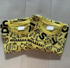 ミニオン総柄Tシャツ 2枚セットのサムネイル