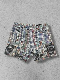 00s CABANE de ZUCCA ツギハギ総柄ショーツ Mのサムネイル