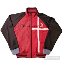 adidas ac milan ミラン トラックジャケット 異素材切替 サッカー