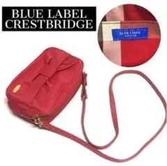 ブルーレーベルクレストブリッジ リボンミニショルダーバッグ