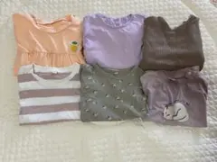 ベビー服 Tシャツ 6点セット 95cm未満
