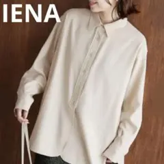 IENA LA BOUCLE (イエナラブークル) リネンコットンヘリンボンCPOシャツ ナチュラル FREE 美品 イエナラブークル リネンコットン ヘリンボン CPOシャツ - メルカリ
