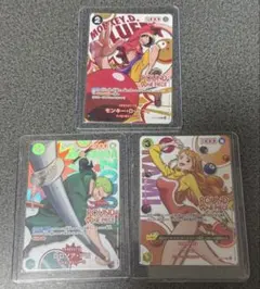 ラウンドワン ワンピース プロモ ルフィ ゾロ 2点セット - メルカリ