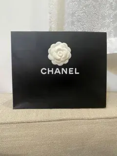 CHANEL 紙袋　リボン、カメリア付き