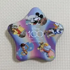 ディズニー 100周年 星型　空き缶