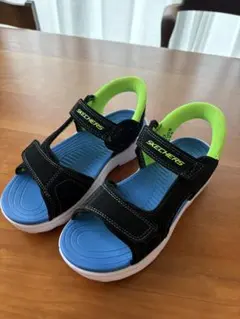 SKECHERS サンダル ブラック 21センチ　新品のサムネイル