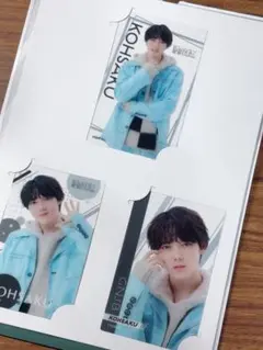 EBiDANくじ vol.2 E賞 ビジュアルクリアカード 3枚セット