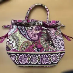 Vera Bradley キルティング トートバッグ ペイズリー柄のサムネイル