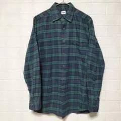 UNIQLO ユニクロ (S)　フランネル チェックシャツ