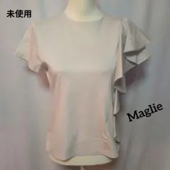 未使用☆Maglie♡フリル付きライトピンク半袖Tシャツのサムネイル