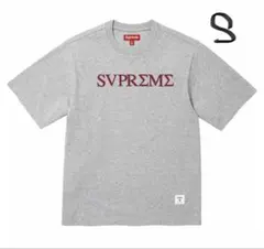 シュプリーム アラビックボックスロゴ Tシャツ グレー L | Mercari