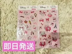 ディズニー マリー シール 2枚セット エポキシラメシール セリア