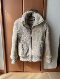 【値下げ】ベージュ ボアジャケット