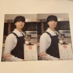 ジャニ クリアフォトカード2枚