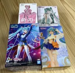 初音ミク プライズ フィギュア まとめ売り - メルカリ
