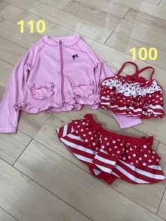 [A♡プロフ必読*.様専用 ]バービー ラッシュガード 水着 セット